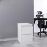 Lockable Metal Vertical Black Anti-Moisture Filing Cabinet Image - 2