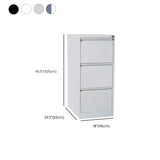 Lockable Metal Vertical Black Anti-Moisture Filing Cabinet Image - 26