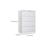 Lockable Metal Vertical Black Anti-Moisture Filing Cabinet Image - 31
