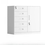 Lockable Steel Vertical Large Filing Storage Cabinet Image - 19