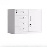 Lockable Steel Vertical Large Filing Storage Cabinet Image - 20