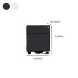 Lockable Vertical Steel Filing Cabinet with Wheels Image - 15
