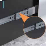 Lockable Vertical Steel Filing Cabinet with Wheels Image - 6