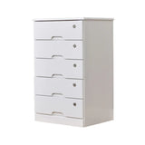 Lockable Wooden Vertical Brown Storage Filing Cabinet Image - 3