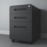 Locking Storage Drawer Office Vertical Steel Filing Cabinet Image - 7