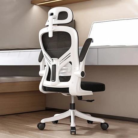 Lumbar Support Adjustable Swivel Tilt Mesh Office Chair Image - 1