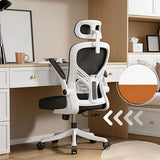 Lumbar Support Adjustable Swivel Tilt Mesh Office Chair Image - 4