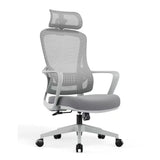 Lumbar Support Black Modern Ergonomic Mesh Office Chair Image - 3