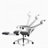 Lumbar Support Ergonomic Mesh Office Black Adjustable Chair Image - 3