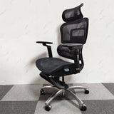 Lumbar Support Ergonomic Mesh Office Chair with Wheels Image - 1