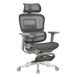 Lumbar Support Ergonomic Mesh Office Chair with Wheels Image - 10