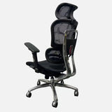 Lumbar Support Ergonomic Mesh Office Chair with Wheels Image - 13