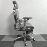 Lumbar Support Ergonomic Mesh Office Chair with Wheels Image - 20