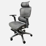 Lumbar Support Ergonomic Mesh Office Chair with Wheels Image - 3