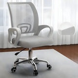 Lumbar Support Modern Mesh Ergonomic Office Chair Image - 43