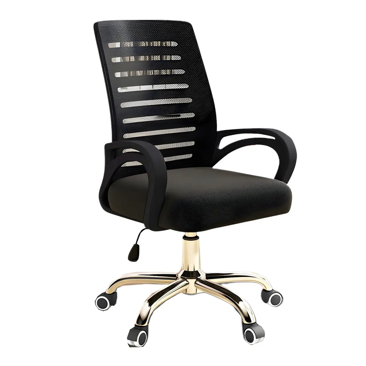 Lumbar Support Modern Mesh Ergonomic Office Chair Image - 11