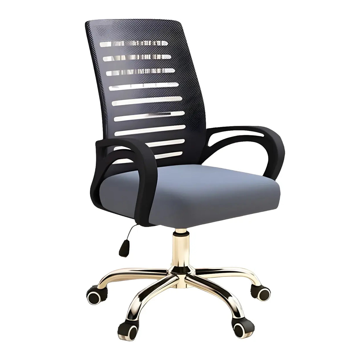 Lumbar Support Modern Mesh Ergonomic Office Chair Image - 46