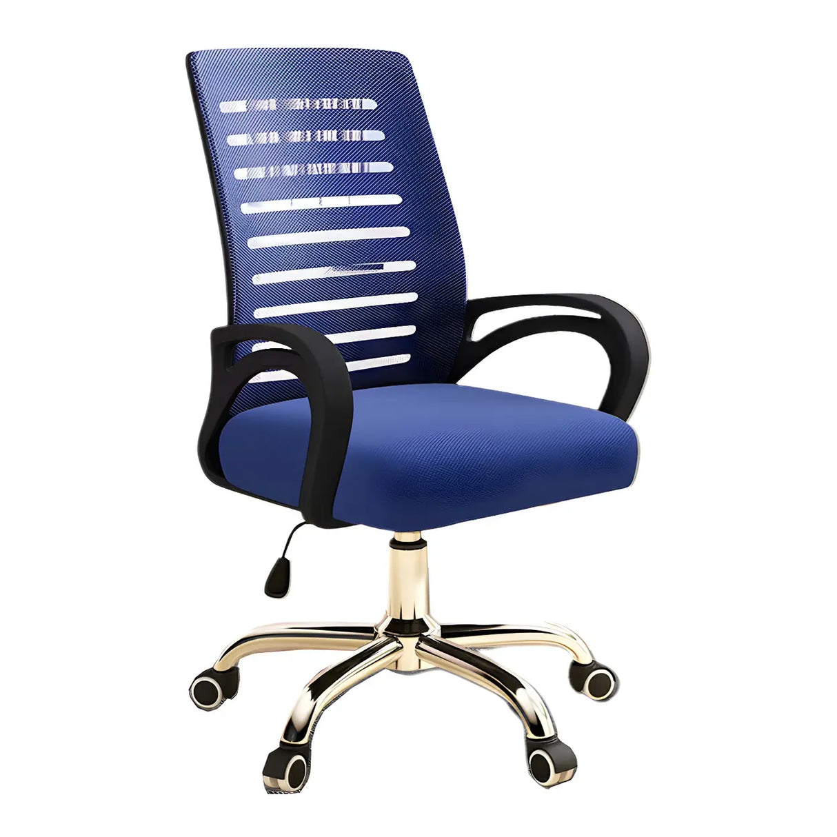 Lumbar Support Modern Mesh Ergonomic Office Chair Image - 14