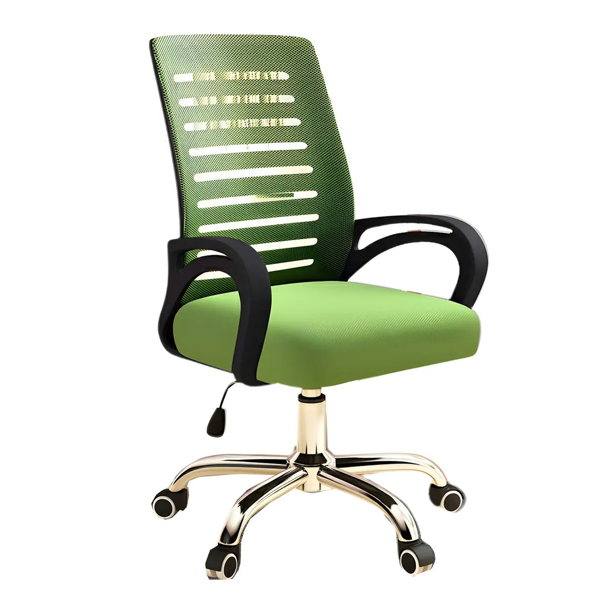 Lumbar Support Modern Mesh Ergonomic Office Chair Image - 15
