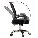 Lumbar Support Modern Mesh Ergonomic Office Chair Image - 16