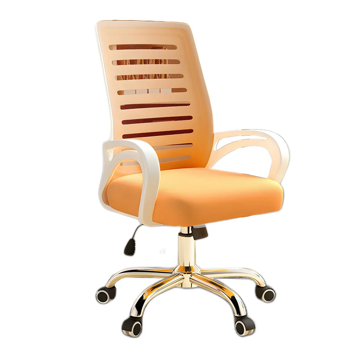 Lumbar Support Modern Mesh Ergonomic Office Chair Image - 49