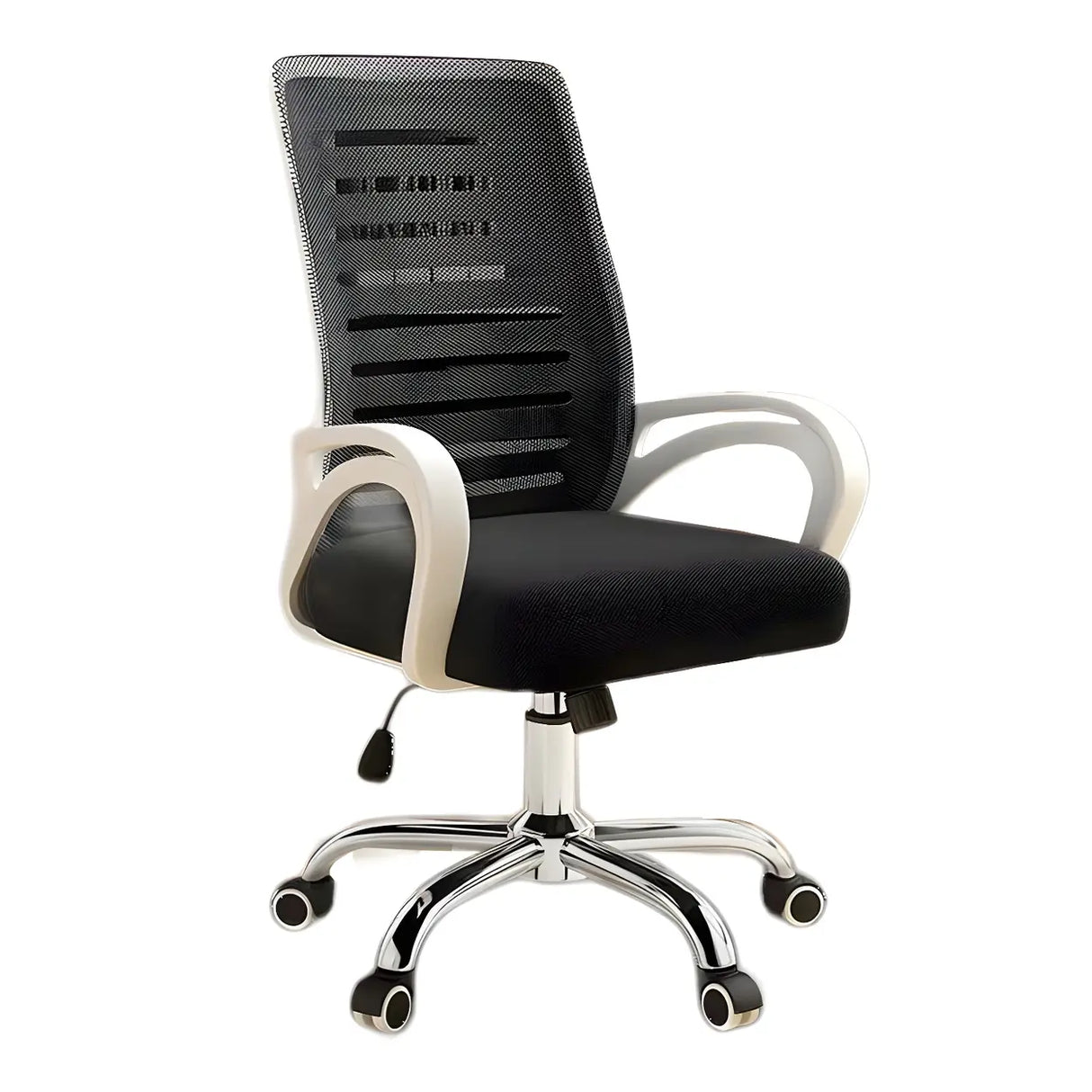 Lumbar Support Modern Mesh Ergonomic Office Chair Image - 26