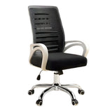 Lumbar Support Modern Mesh Ergonomic Office Chair Image - 26