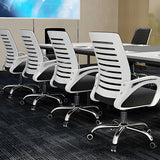 Lumbar Support Modern Mesh Ergonomic Office Chair Image - 29