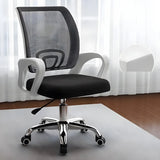 Lumbar Support Modern Mesh Ergonomic Office Chair Image - 35