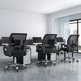 Lumbar Support Modern Mesh Ergonomic Office Chair Image - 6