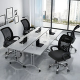 Lumbar Support Modern Mesh Ergonomic Office Chair Image - 7
