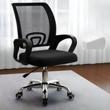 Lumbar Support Modern Mesh Ergonomic Office Chair Image - 8