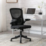 Lumbar Support Swivel Nylon Tilt Mesh Task Office Chair Image - 1