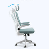 Lumbar Support Swivel Nylon Tilt Mesh Task Office Chair Image - 12
