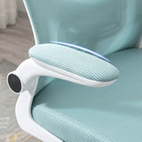 Lumbar Support Swivel Nylon Tilt Mesh Task Office Chair Image - 6