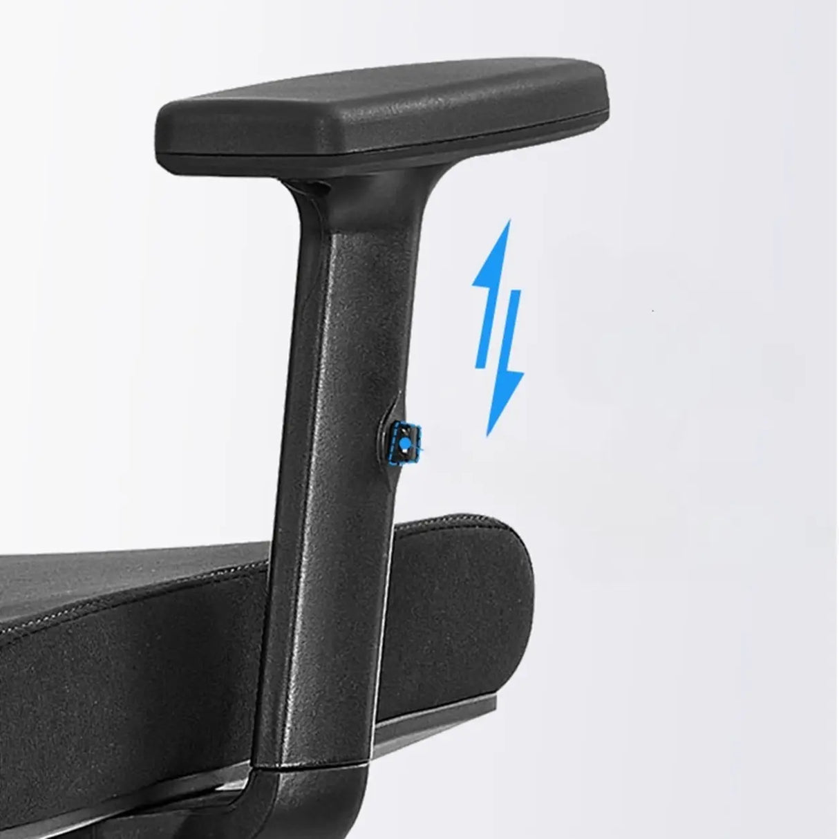 Lumbar Support Swivel Tilt Metal Frame Mesh Office Chair Image - 12