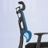 Lumbar Support Swivel Tilt Metal Frame Mesh Office Chair Image - 14
