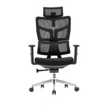 Lumbar Support Swivel Tilt Metal Frame Mesh Office Chair Image - 5