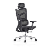 Lumbar Support Swivel Tilt Metal Frame Mesh Office Chair Image - 7