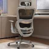 Lumbar Support Tilt Swivel Mesh Adjustable Office Chair Image - 1