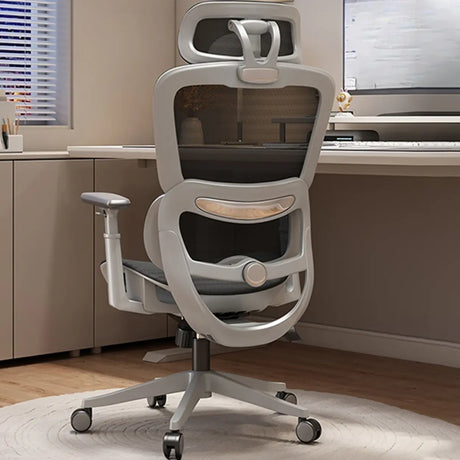 Lumbar Support Tilt Swivel Mesh Adjustable Office Chair Image - 1