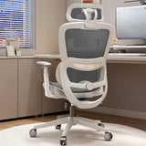 Lumbar Support Tilt Swivel Mesh Adjustable Office Chair Image - 13