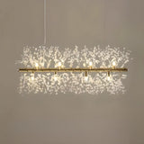 Luxurious Crystal Branch Island Chandelier Light Image - 10