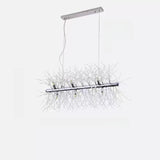 Luxurious Crystal Branch Island Chandelier Light Image - 7