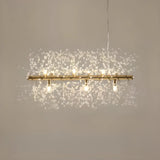 Luxurious Crystal Branch Island Chandelier Light Image - 8