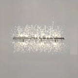 Luxurious Crystal Branch Island Chandelier Light Image - 9