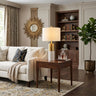 Luxury Cylindrical Marble Bedroom Dimmable Table Lamp Image - 5