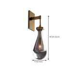 Luxury Geometric Gold Rock Crystal Wall Sconce Image - 18