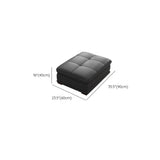 Luxury L-Shape Leather Stain Resistant Gray Comfort Sofa Image - 17