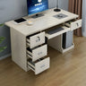 Manufactured Wood Computer Desk with CPU Storage Image - 10